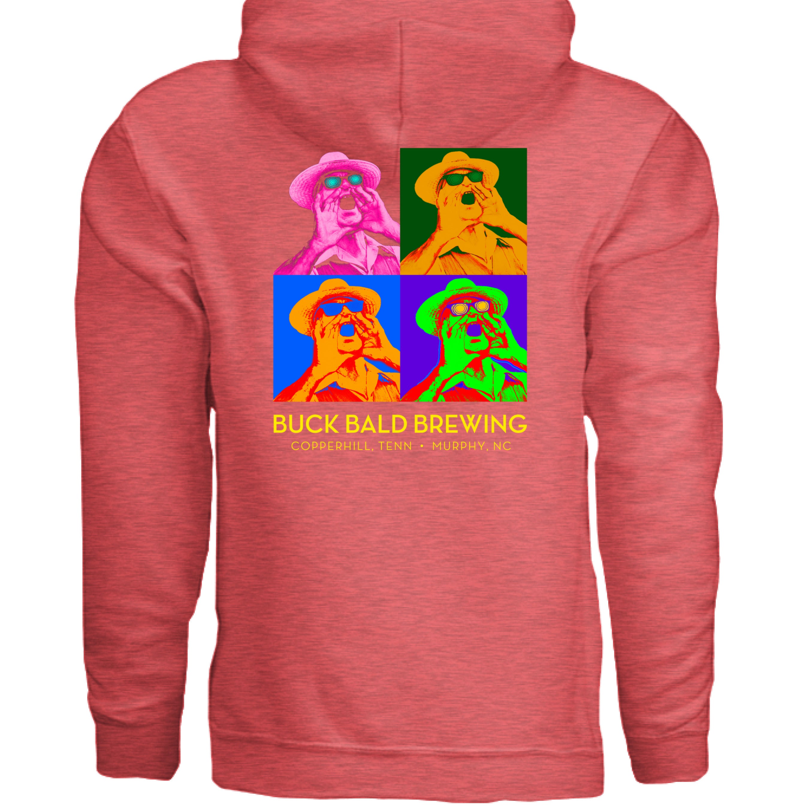 Retro Heather Coral - BACK
