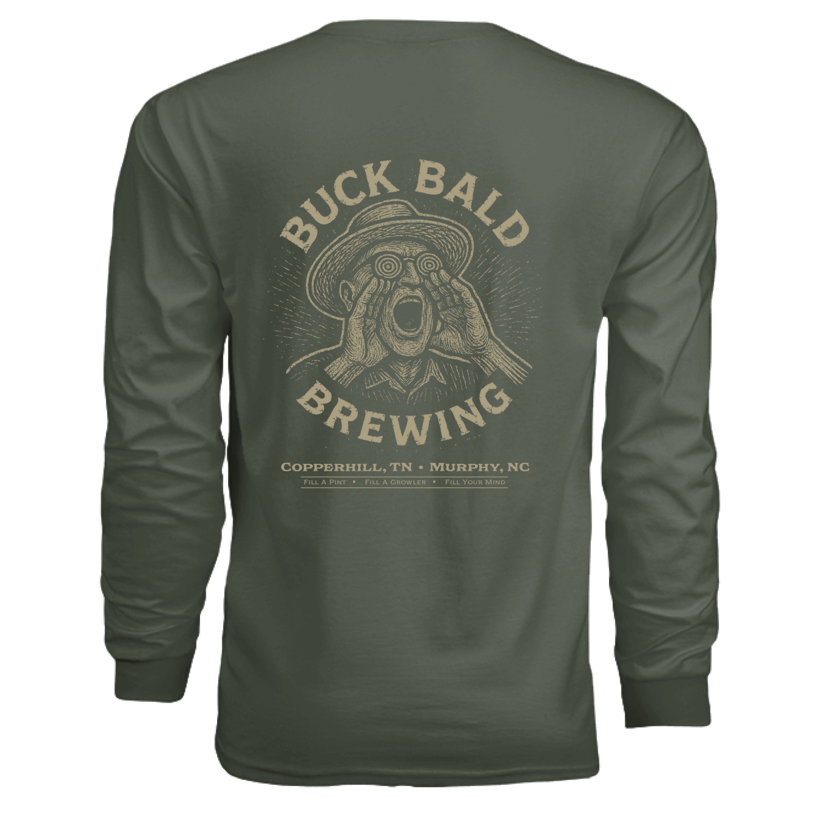 MILITARY GREEN - BACK