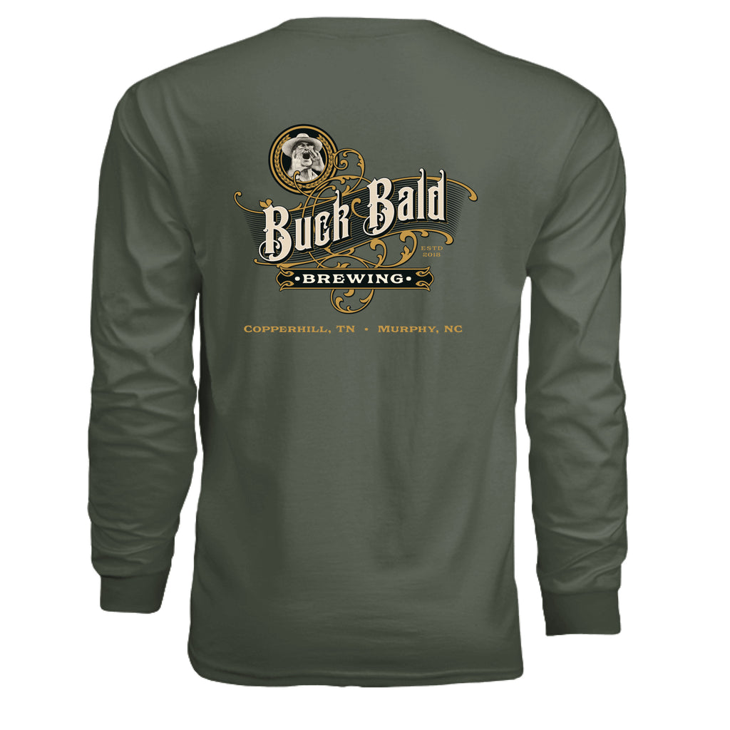 MILITARY GREEN - BACK