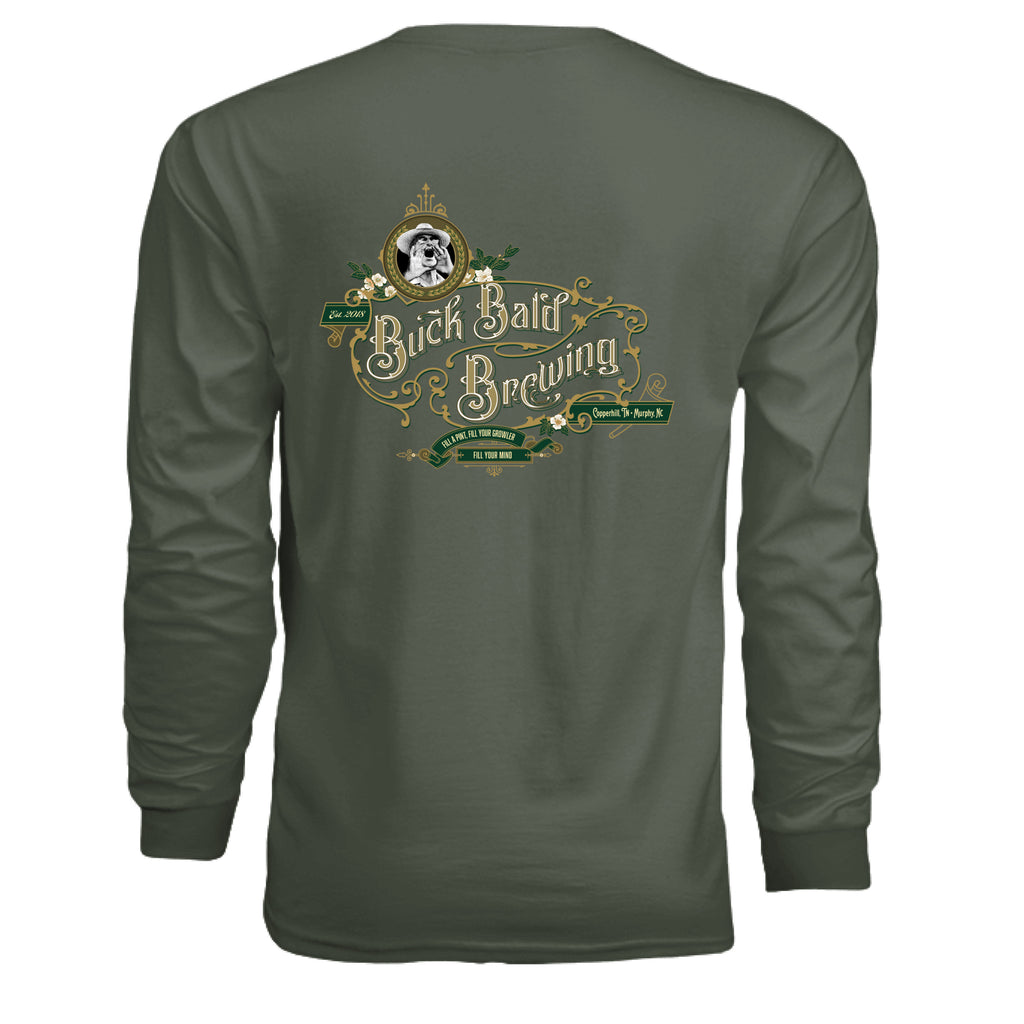 MILITARY GREEN - BACK