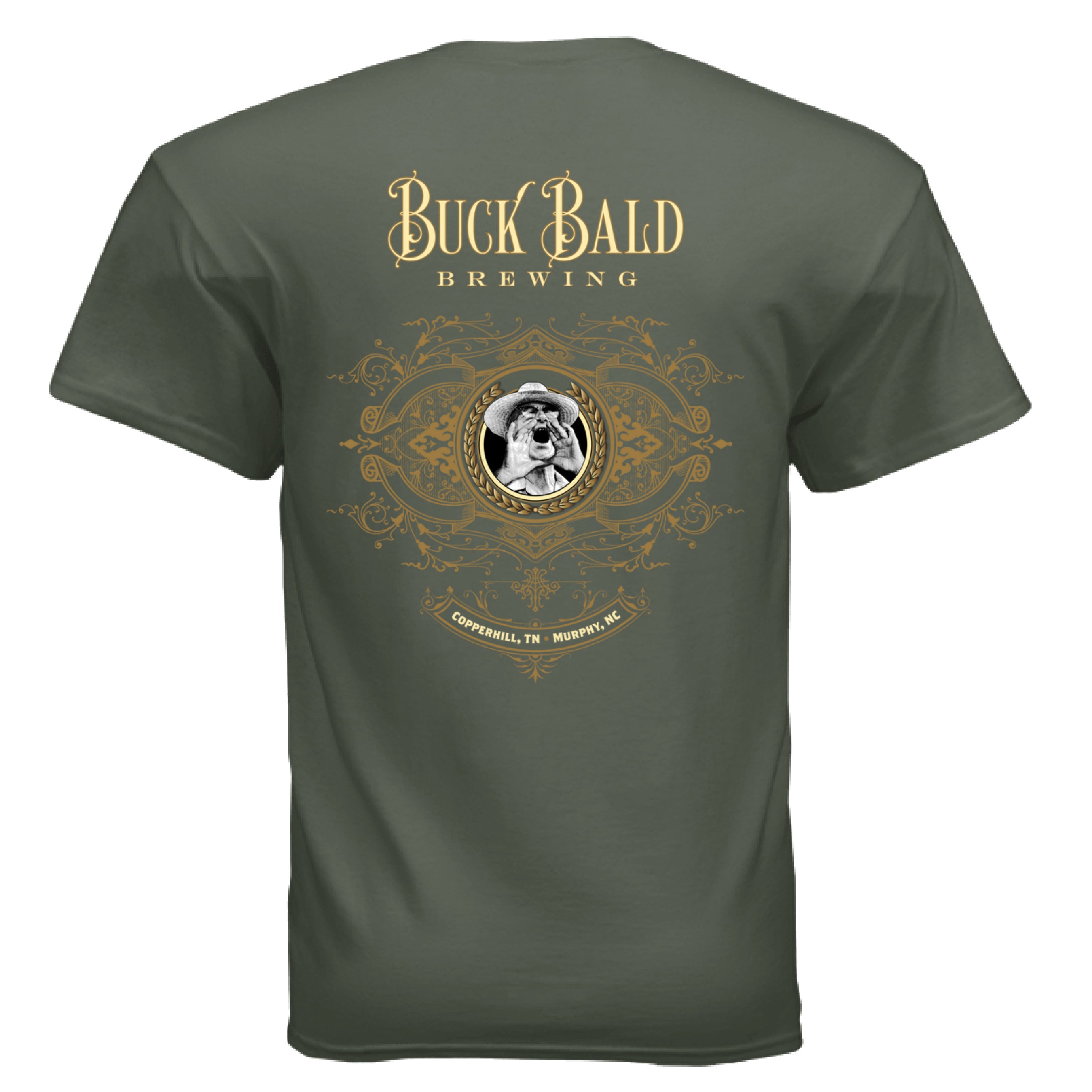 MILITARY GREEN - BACK