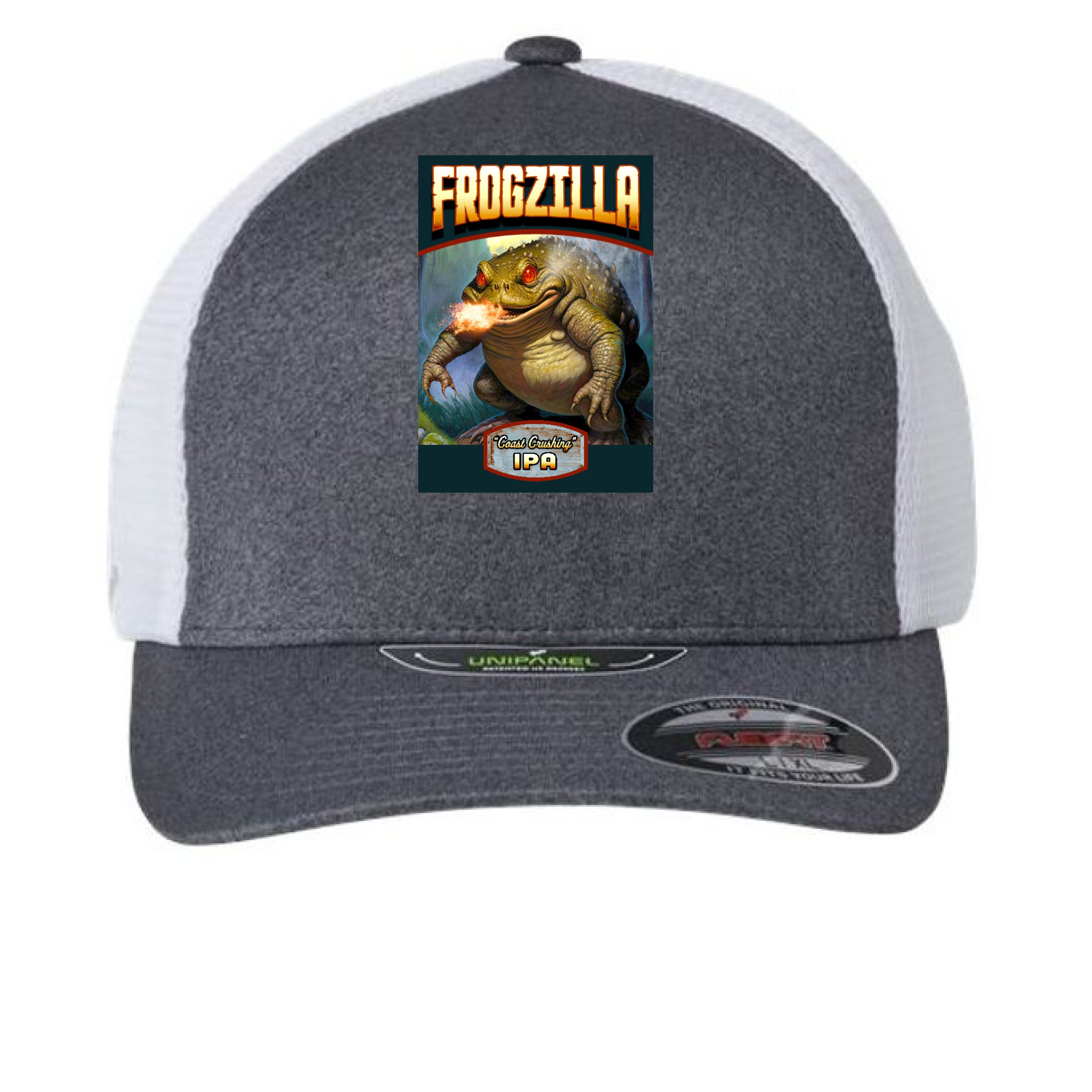 Melange Dark Grey/ White - FRONT