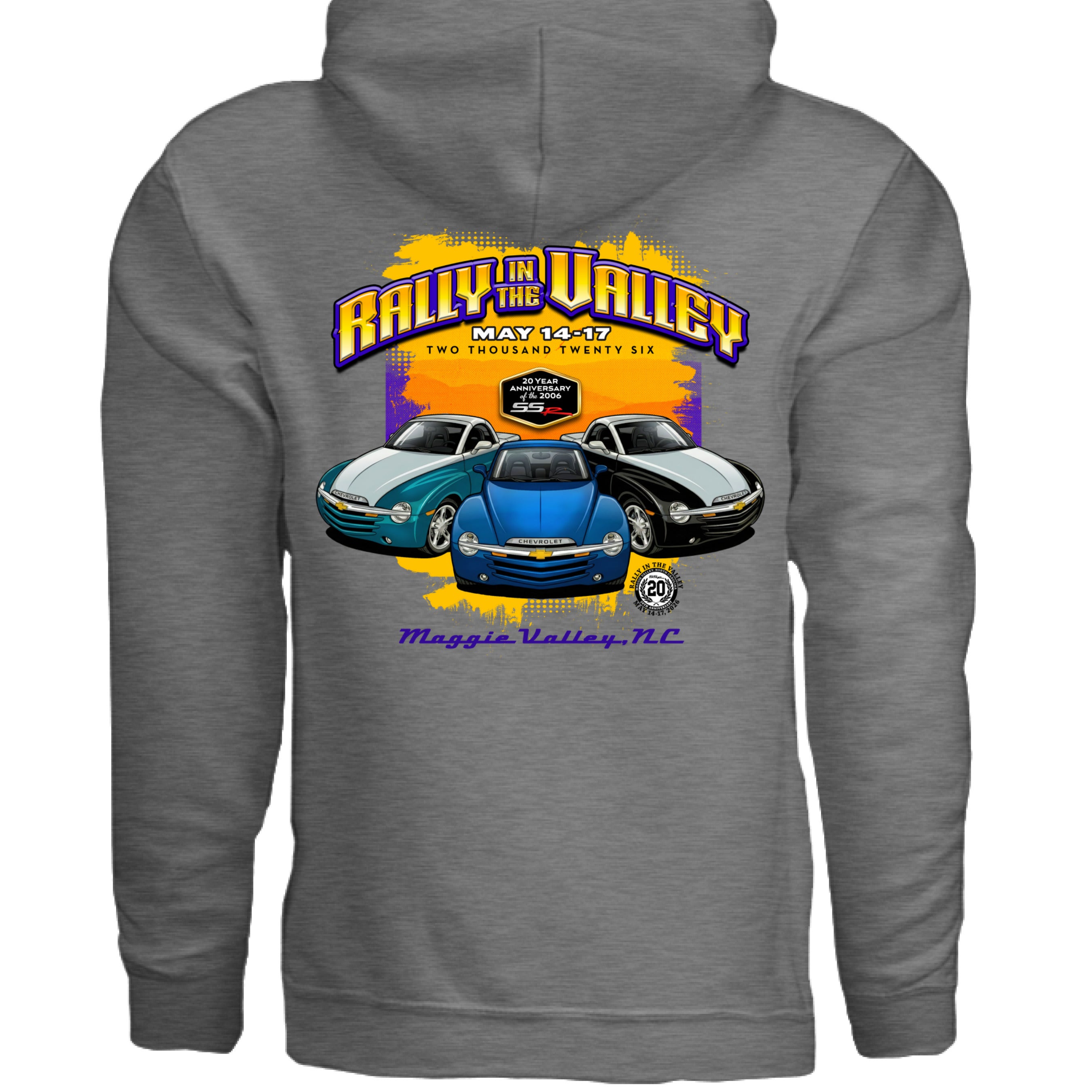 GRAPHITE HEATHER - BACK